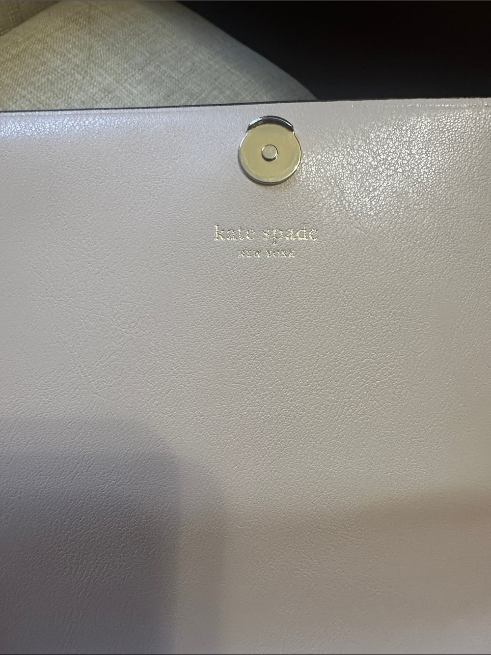 kate spade black leather crossbody saddle bag - Picture 10 of 12